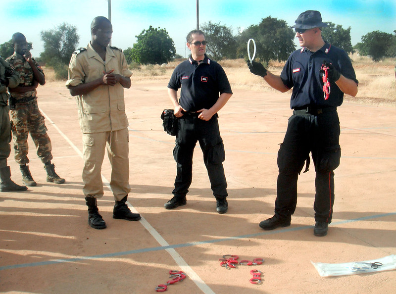 U.S. Army Africa and Italian Carabinieri assist multinational trainers in Burkina Faso
